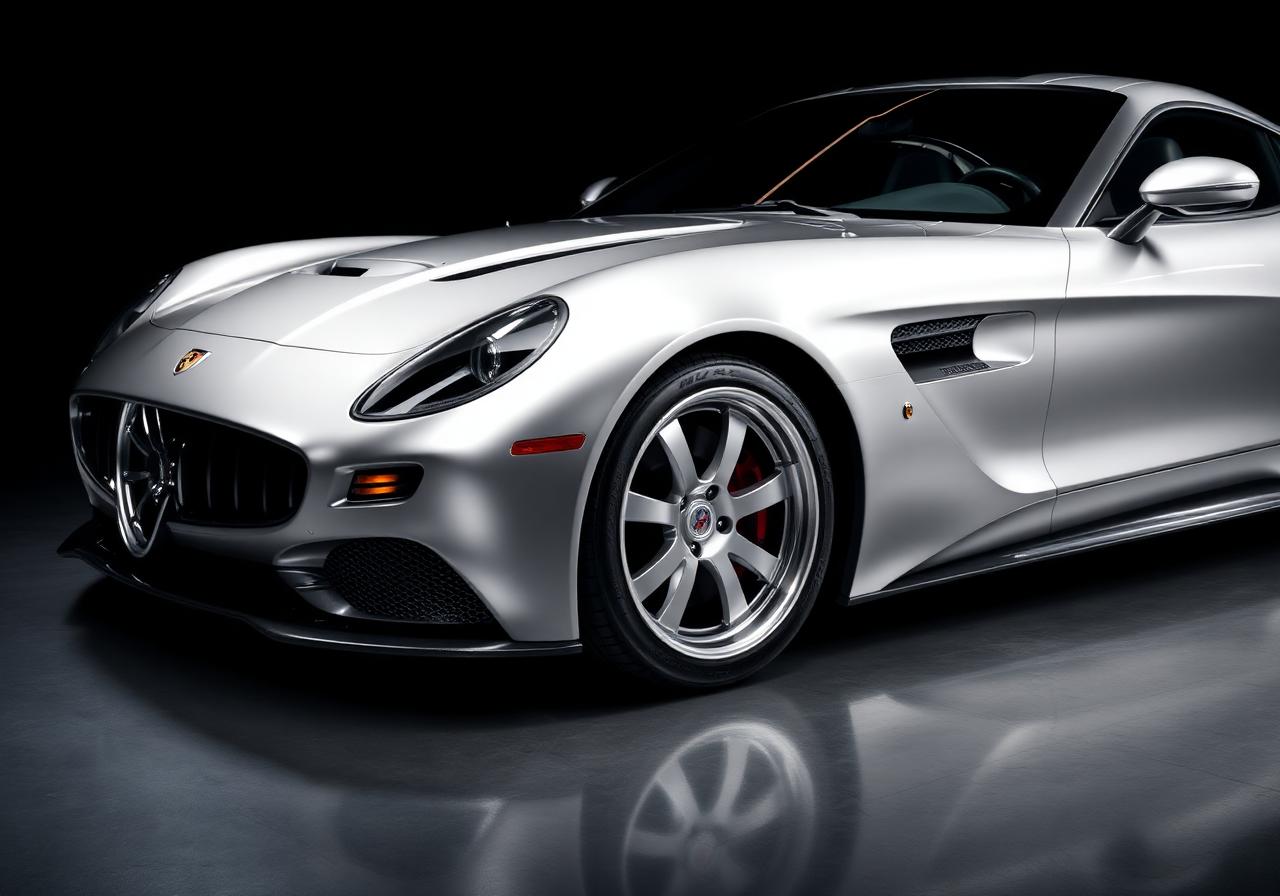 Restored luxury vehicle